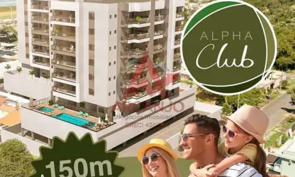 ALPHA CLUB - Apartamento na planta quadra mar em Caraguatatuba/SP