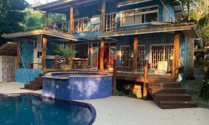 CASA PARA LOCAÇÃO DEFINITIVA NA PRAIA DO FÉLIX - UBATUBA - SP