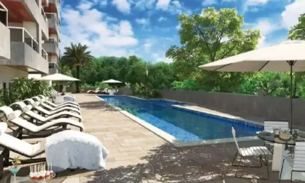 Ed. gálatas - apartamento garden a venda no centro da cidade