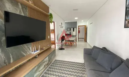 APARTAMENTO A VENDA NO PEREQUE AÇU DE 02 DORMITORIOS E 70M²