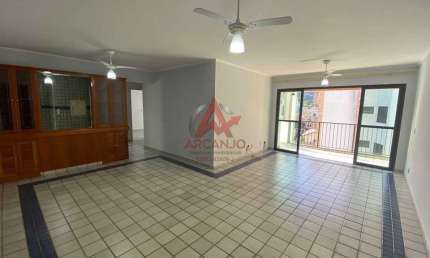 Apartamento para locação anual no centro de Ubatuba com 03 dormitórios com 95 M²