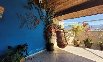 Apartamento Cobertura Duplex a venda no Itagua em Ubatuba/SP.