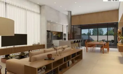 Casa em condomínio fechado com 4 quartos à venda na Avenida Bernardino Bonavita, Jardim Santa Rita, Indaiatuba