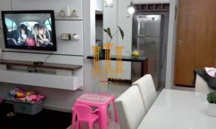 Apartamento 2 dorm com garagem coberta no Morada do Sabiá em Taubaté - AP663