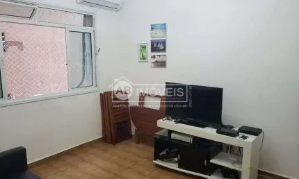 Apartamento com 1 dorm, José Menino, Santos - R$ 330 mil, Cod: 4692