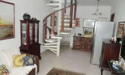 Cobertura com 3 quartos, Boqueirão, Santos - R$ 900 mil, Cod: 209
