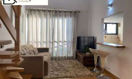 Excelente Aptº duplex/51m², Paraíso c/01 dorm s/suíte, sala 2 amb, 01 vaga