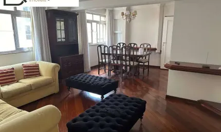 Excelente Apt° Bela Vista c/2 dorms, sala/2 ambs, coz, 1 vaga, 132m²