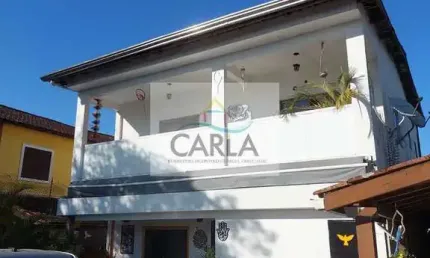 Sobrado com 3 quartos, vila santa rosa, guarujá - r$ 680 mil, cod: 1061