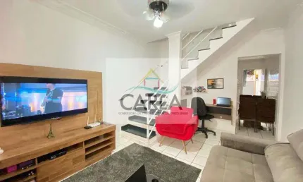 Sobrado de Condomínio com 2 dorms, Vila Áurea (Vicente de Carvalho), Guarujá - R$ 290 mil, Cod: 935