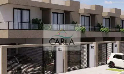 Sobrado com 3 quartos, Jardim dos Pássaros, Guarujá - R$ 520 mil, Cod: 1160