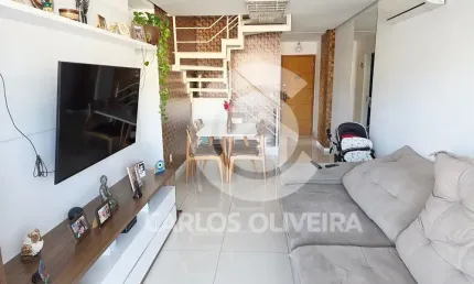 Linda cobertura duplex de 4 quartos (suítes) rua tirol freguesia rj