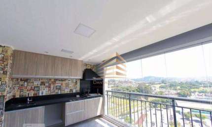 Apartamento à Venda - Condomínio Cidade Maia - Bosque Maia / Guarulhos de 154 m² com 3 suítes à venda por R$ 1.800.000