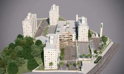 Apartamento à venda, 43 m² por R$ 215.000,00 - Vila Rio de Janeiro - Guarulhos/SP
