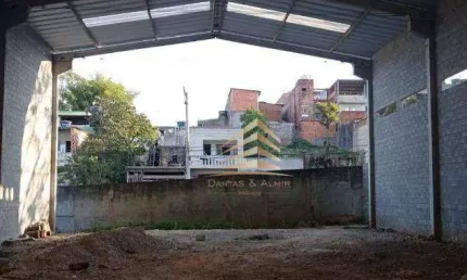 Galpão para alugar, 400 m² por r$ 8.200,00/mês - jardim ponte alta i - guarulhos/sp