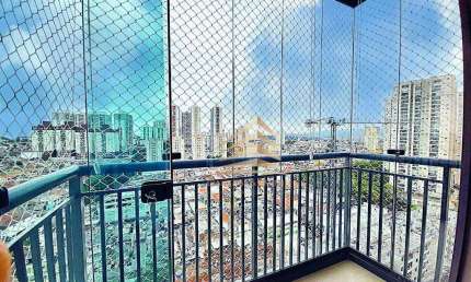 Vendo apartamento semi mobiliado no Condomínio Moov Maia com 2 dormitórios, 1 suíte , terraço com vista livre para a área verde de preservação e 1 vag