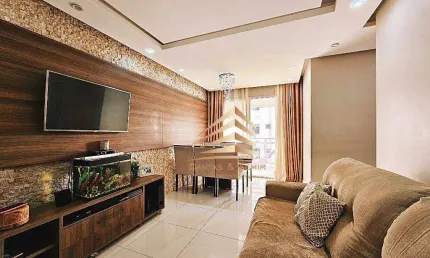 Apartamento, 73 m² - venda por R$ 599.000,00 ou aluguel por R$ 4.015,00/mês - Vila Barros - Guarulhos/SP