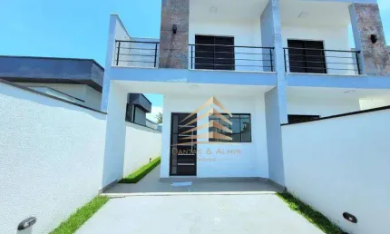 Sobrado à venda, 108 m² por R$ 525.000,00 - Balneário dos Golfinhos - Caraguatatuba/SP