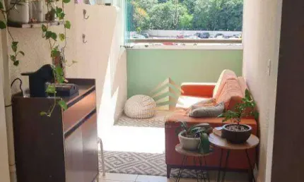 Apartamento com 3 dormitórios sendo 1 suíte à venda, 76 m² por r$ 490.000 - jardim nova taboão - guarulhos/sp - condomínio reserva mayor