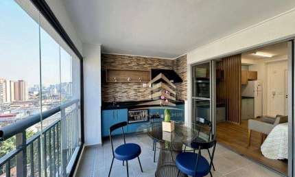 Studio com 1 dormitório para alugar, 39 m² por R$ 3.500,00/mês - Macedo - Guarulhos/SP
