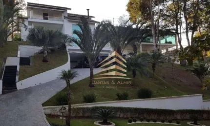 Excepcional casa a venda no condominio Hills I e II com 6 dormitórios à venda, R$ 4.500.000 - Arujá/SP