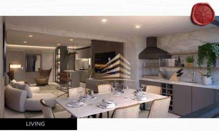 Apartamento com 3 dormitórios sendo 1 suíte com closet, varanda gourmet e 2 vagas  à venda, 98 m² por R$ 907.937 - Centro - Guarulhos/SP