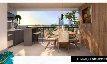 Apartamento com 3 dormitórios sendo 1 suíte com closet, varanda gourmet e 2 vagas  à venda, 98 m² por R$ 968.732 - Centro - Guarulhos/SP