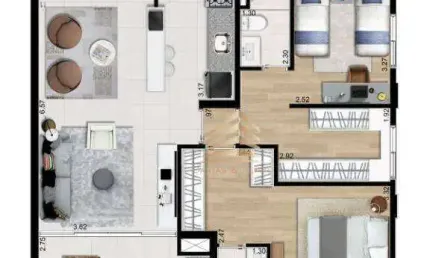Apartamento à venda, 98 m² por r$ 986.133,00 - centro - guarulhos/sp