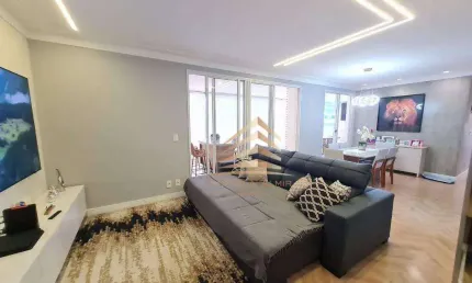 Apartamento no Centro, 128m², 3 Suítes, 3 Vagas, Condomínio Via Jardim do Bosque.