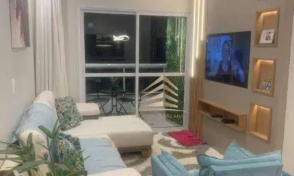 Apartamento com 3 dormitórios à venda, 80 m² por R$ 670.000,00 - Jardim Las Vegas - Guarulhos/SP