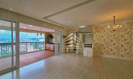 Apartamento, 122 m² - venda por R$ 1.489.000,00 ou aluguel por R$ 8.667,95/mês - Jardim Flor da Montanha - Guarulhos/SP