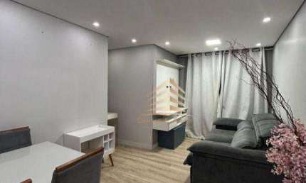 Oportunidade! Apartamento 58m²com 2 dormitórios sendo 1 suite, sacada gourmet, 1 vaga, lazer completo, por R$ 529.000 - Picanco - Guarulhos/SP