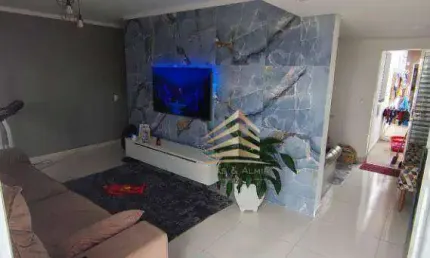 Casa à venda - condomínio fechado gramado com 3 dormitórios sendo 1 suite, de 102 m² por r$ 690.000 - jardim adriana - guarulhos/sp
