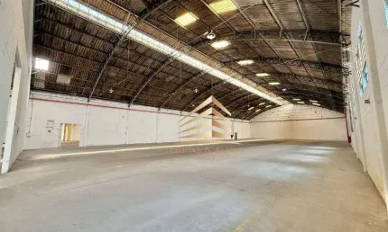 Galpão para alugar, 4777 m² por r$ 116.881,85/mês - jardim fátima - guarulhos/sp