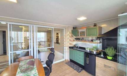 Apartamento à Venda - Condomínio Parque Ventura de 100 m² com 2 dormitórios sendo 1 suíte e closet por R$ 1.166.000 - Jd Flor da Montanha - Guarulhos