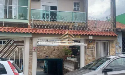 Sobrado à venda, 240 m² por r$ 860.000,00 - parque continental - guarulhos/sp