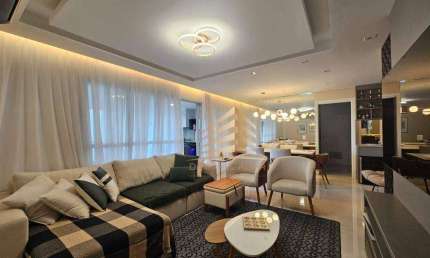 Apartamento Mobiliado à Venda e locação de 122m² 2 suítes 1 closet 2 vagas no Cidade Maia - Valor R$ 1.400.000,00