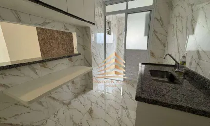Apartamento com 3 dormitórios para alugar, 77 m² por R$ 3.901,00/mês - Maia - Guarulhos/SP