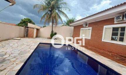 Casa com 4 dormitórios para alugar, 367 m² por R$ 10.478,67/mês - Ribeirânia - Ribeirão Preto/SP
