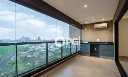 Apartamento com 3 dormitórios para alugar, 118 m² por R$ 6.706,71/mês - Jardim Olhos D'Água - Ribeirão Preto/SP