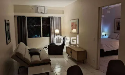 Flat com 1 dormitório para alugar, 50 m² por R$ 4.274,07/mês - Centro - Ribeirão Preto/SP