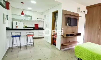 Kitnet com 1 dormitório à venda, 30 m² por r$ 290.000,00 - vila amélia - ribeirão preto/sp