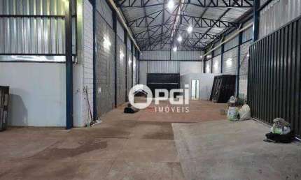 Galpão, 396 m² - venda por R$ 1.250.000,00 ou aluguel por R$ 5.500,00/mês - Jardim Castelo Branco - Ribeirão Preto/SP