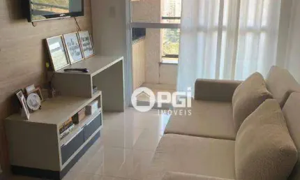 Apartamento com 1 dormitório para alugar, 50 m² por R$ 2.987,00/mês - Nova Aliança - Ribeirão Preto/SP