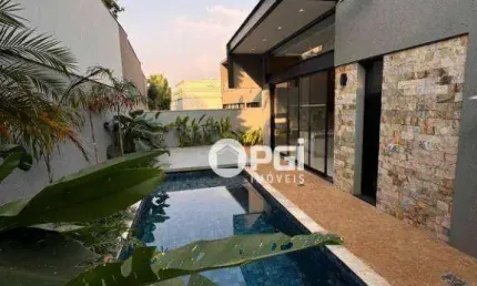 Casa com 3 dormitórios à venda, 267 m² por r$ 2.490.000 - alphaville 1 - ribeirão preto/sp