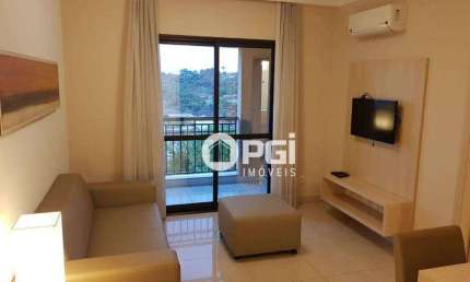 Flat com 1 dormitório para alugar, 47 m² por R$ 3.849,23/mês - Ribeirânia - Ribeirão Preto/SP