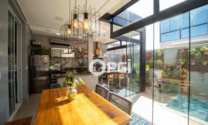 Casa com 3 dormitórios à venda, 145 m² por R$ 1.280.000,00 - Jardim Cybelli - Ribeirão Preto/SP