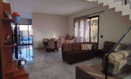 Sobrado com 3 dormitórios à venda, 286 m² por R$ 1.800.000 - Condomínio Portal da Mata - Ribeirão Preto/SP