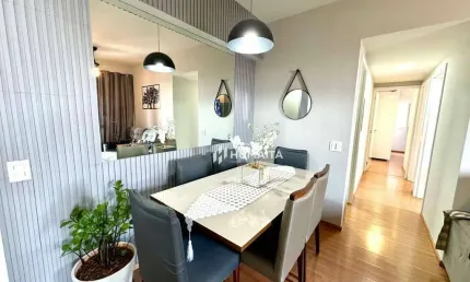Apartamento com 3 dormitórios à venda, 67 m² por r$ 690.000,00 - gleba fazenda palhano - londrina/pr