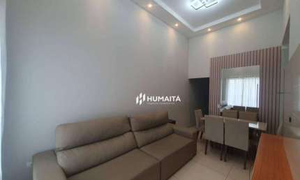 Casa com 3 dormitórios para alugar, 76 m² por R$ 1.900,00/mês - Jardim Montecatini - Londrina/PR